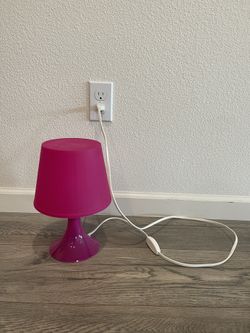 Pink Bedroom Lamp