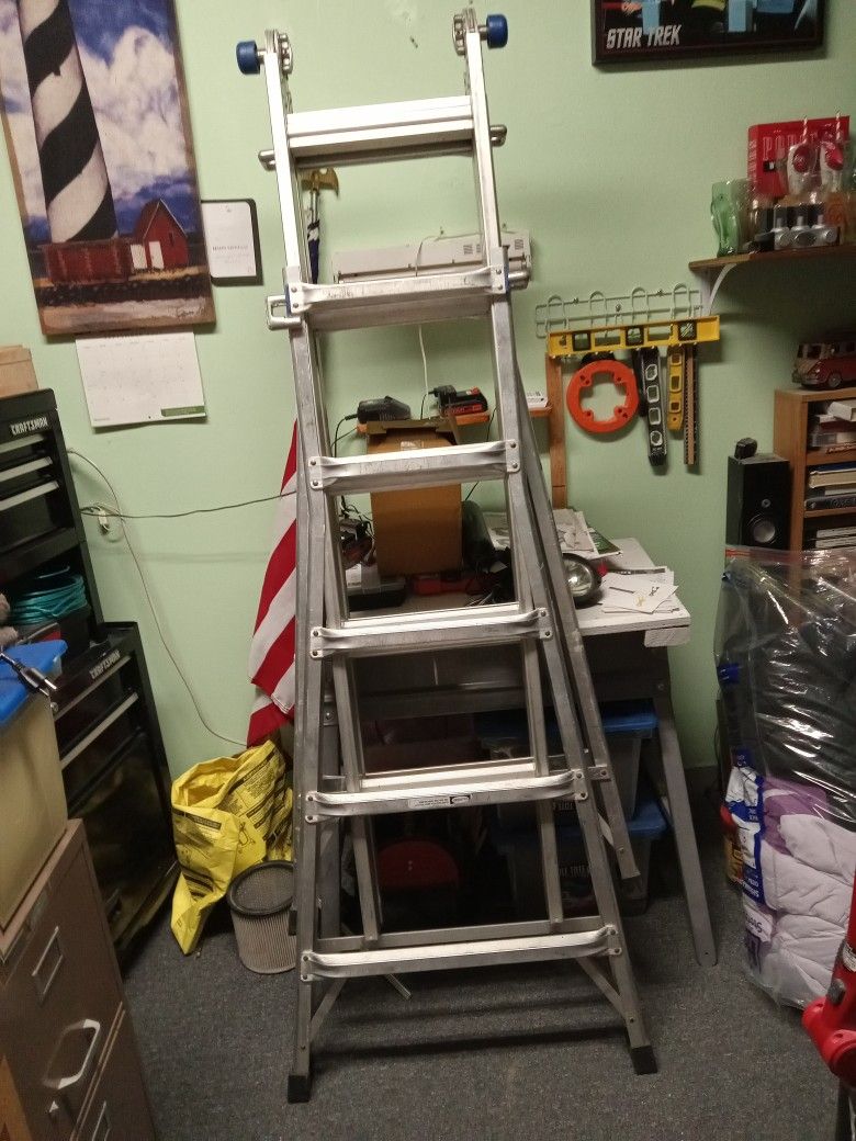 Window Cleaning Ladder Brand Werner