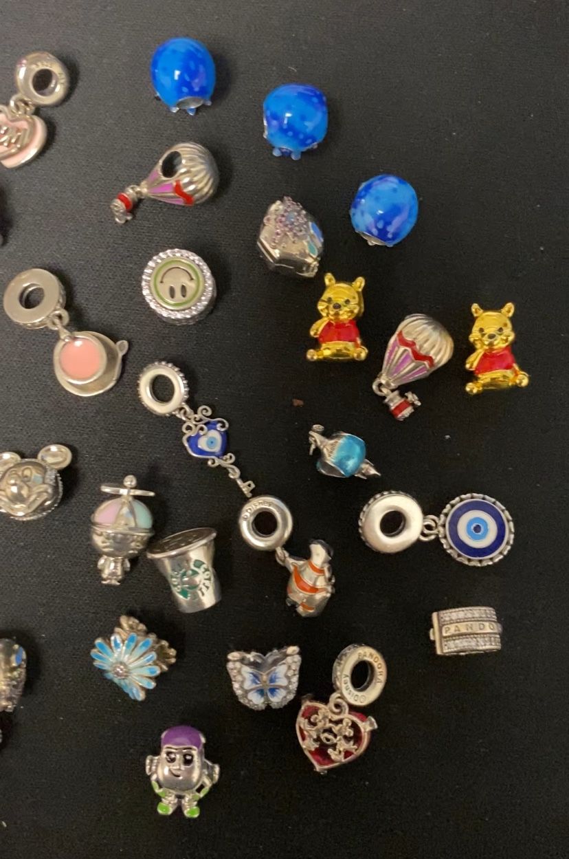 New Pandora Charms  15 $ Each Or 400 For 42 Charms 