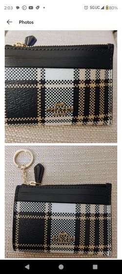 Coach Key Chain Wallet