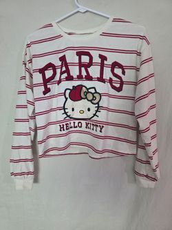 Hello Kitty "Paris" Big Girls Long Sleeve T-Shirt