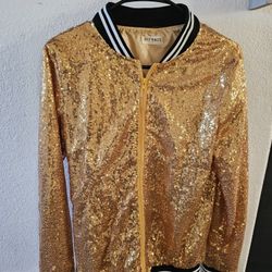 Womens Gold Jacket
