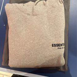 Essentials Hoodie Ss22 Dark oatmeal 