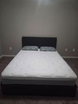 Bed Frame + Matress