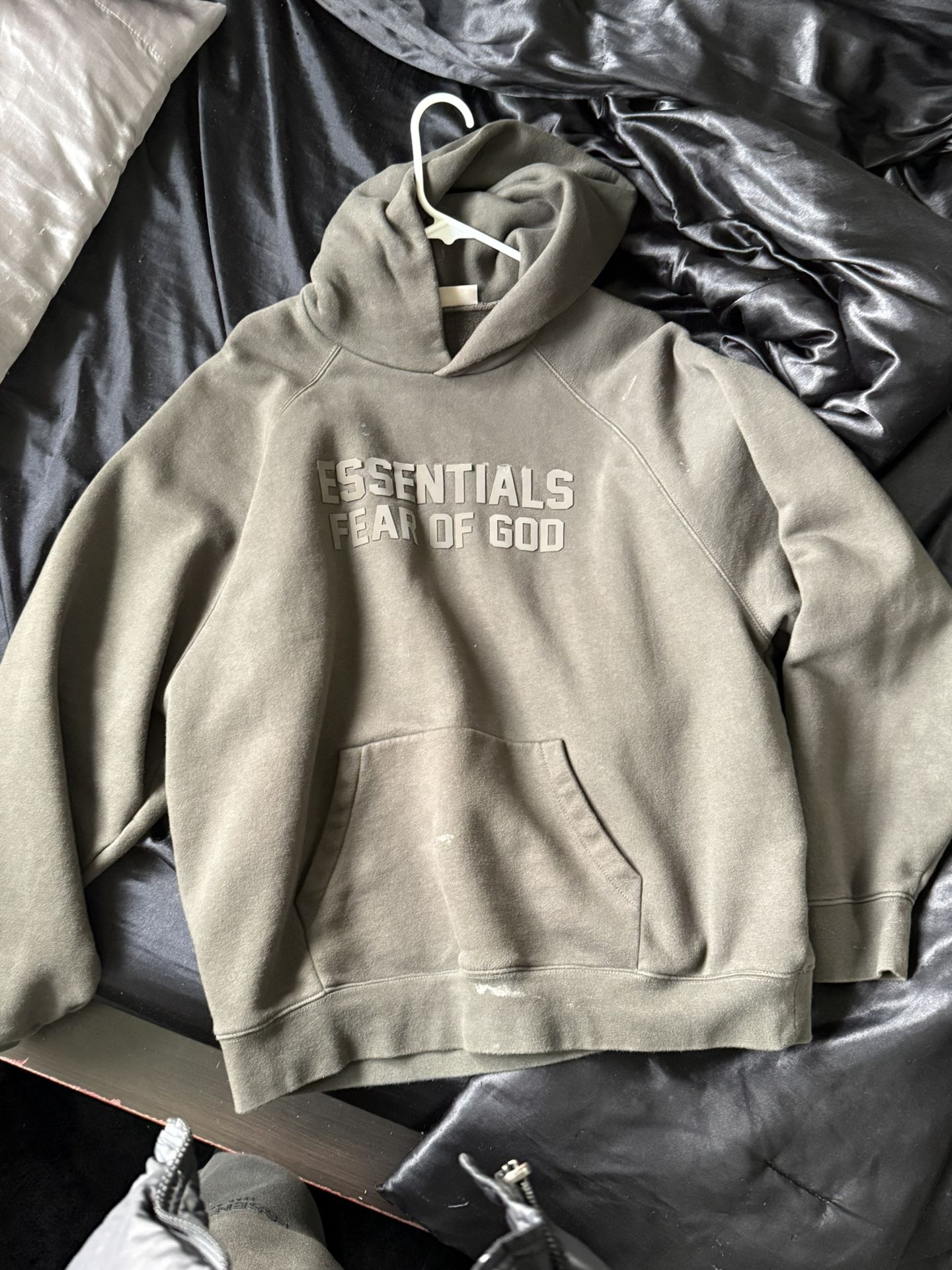 black Essentials Hoodie