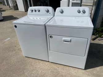 Whirlpool Washer and electric dryer