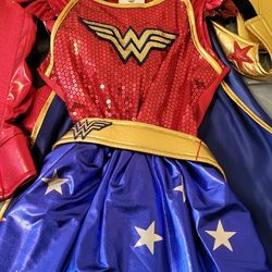 Wonder Woman Girl's Costume Medium for 5 to 7 Years Old Brand New