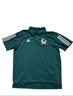 Adidas Mexico  Men’s Green Soccer Futbol Jersey Polo XL
