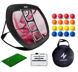 Indoor/Outdoor Pop-Up Golf Chipping Kit