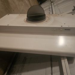 FREE 30" Kenmore Stove Hood (White)