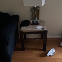 Living Room Love Couches Lamps And Lamp Tables