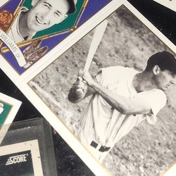 Ty Cobb Ted Williams Baseball Cards