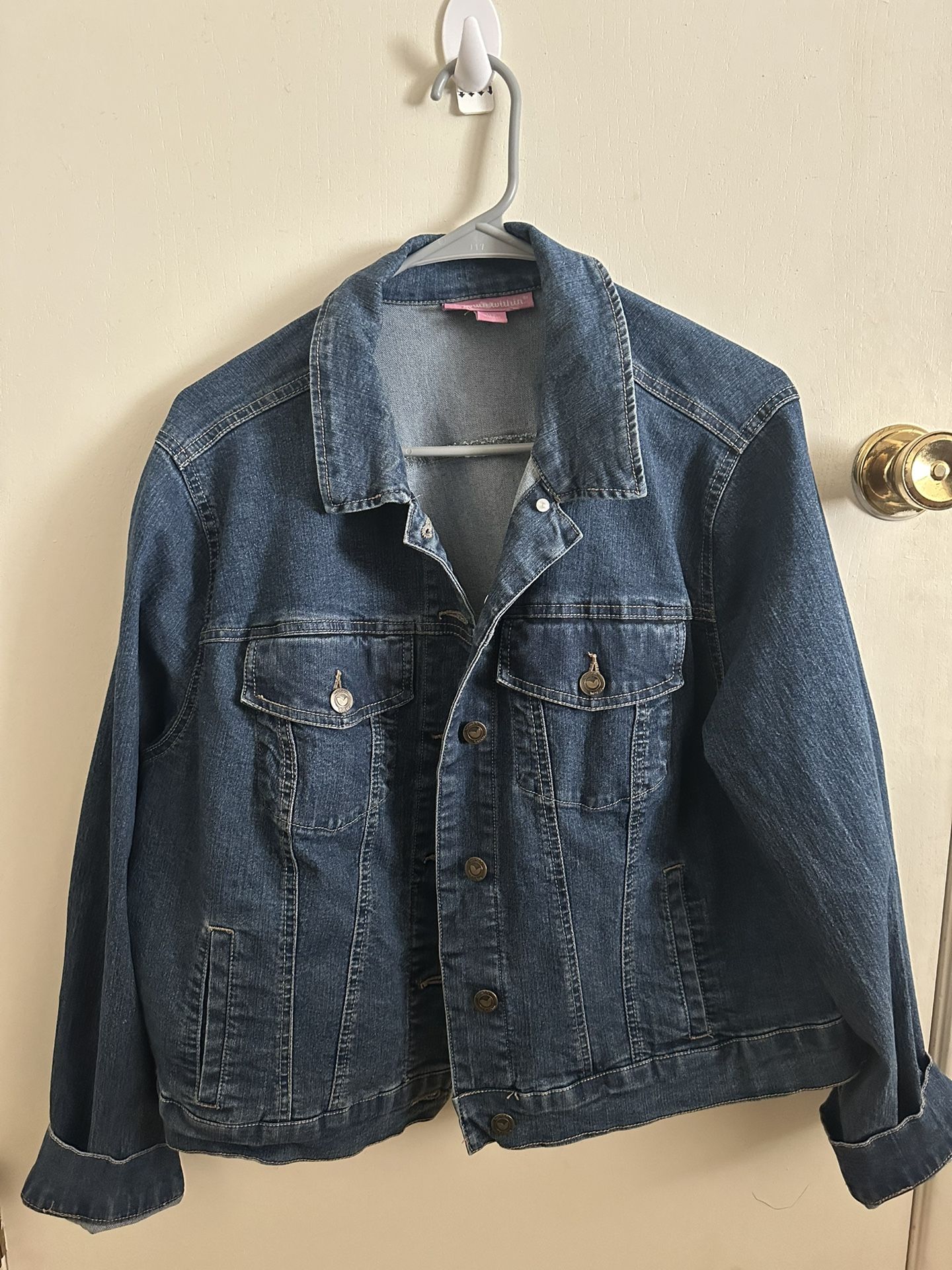 Womens Jean Jacket sz 14