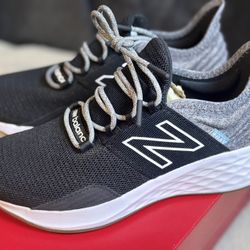 New Balance Fresh Foam Roav Running Shoes Black Gray Women’s US 9