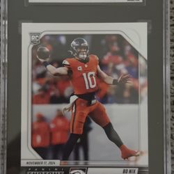 2024 Panini Instant #159 Bo Nix 1/1026 Graded 10