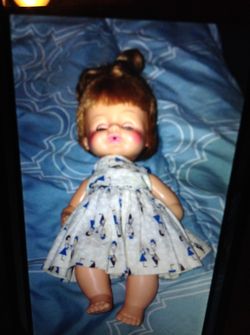 Vintage horseman doll