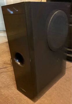 Sony Subwoofer, Soundbar, Remote, and Optical Cable- Sounds Great!