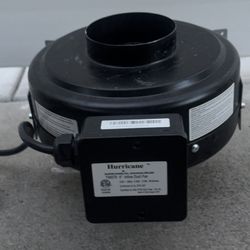 Hurricane Inline Duct Fan 4”