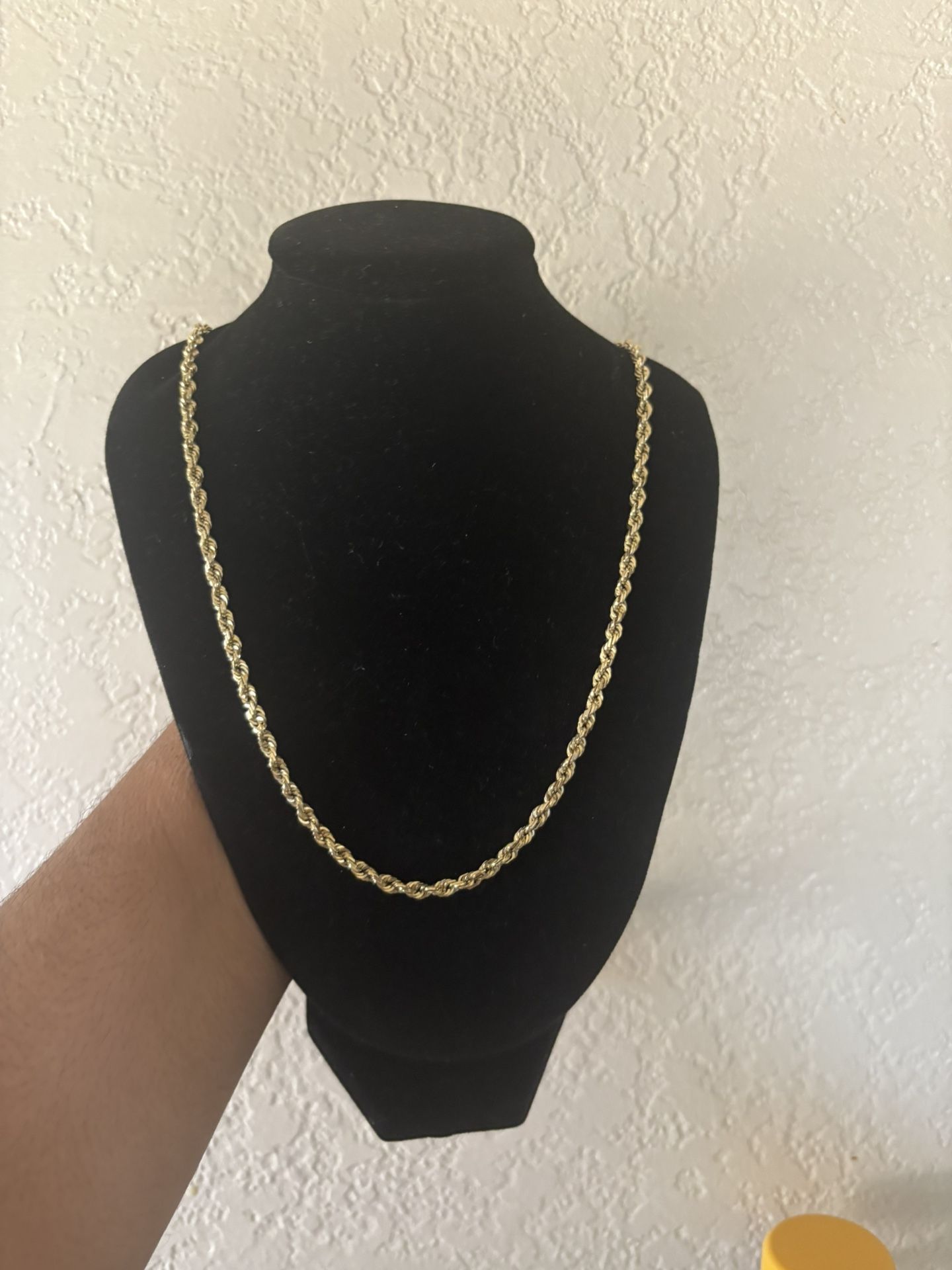 14k Gold Rope Chain