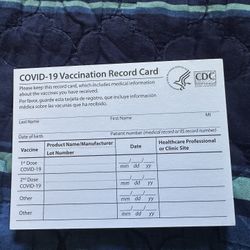 Vaccination card