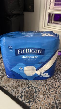 Adult Diaper Underwear (Extra Large / XL, 20 Count)