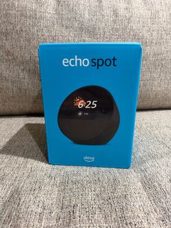 NEW Echo Spot black