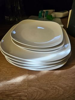 Square plate set