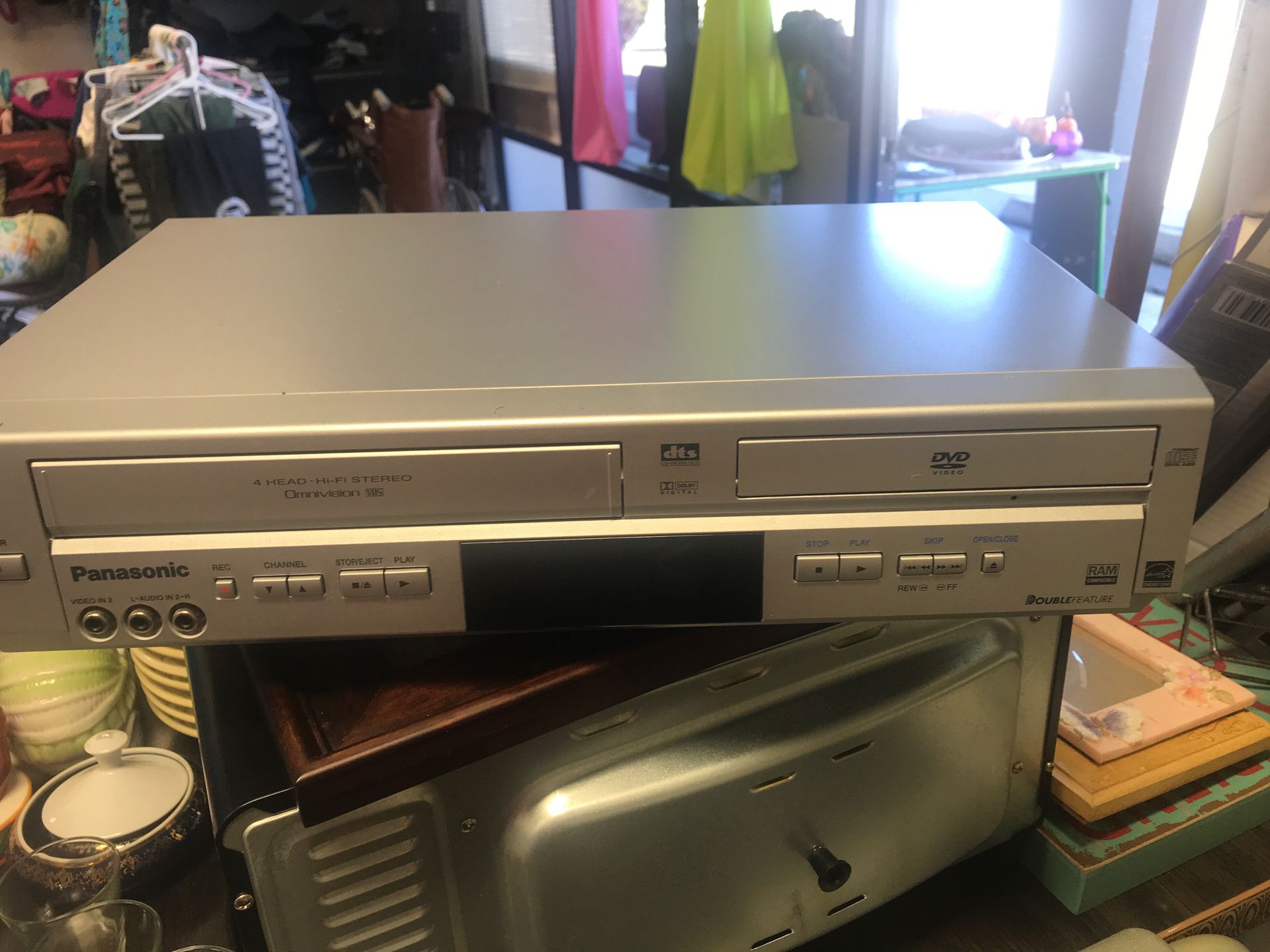 VCR and dvd