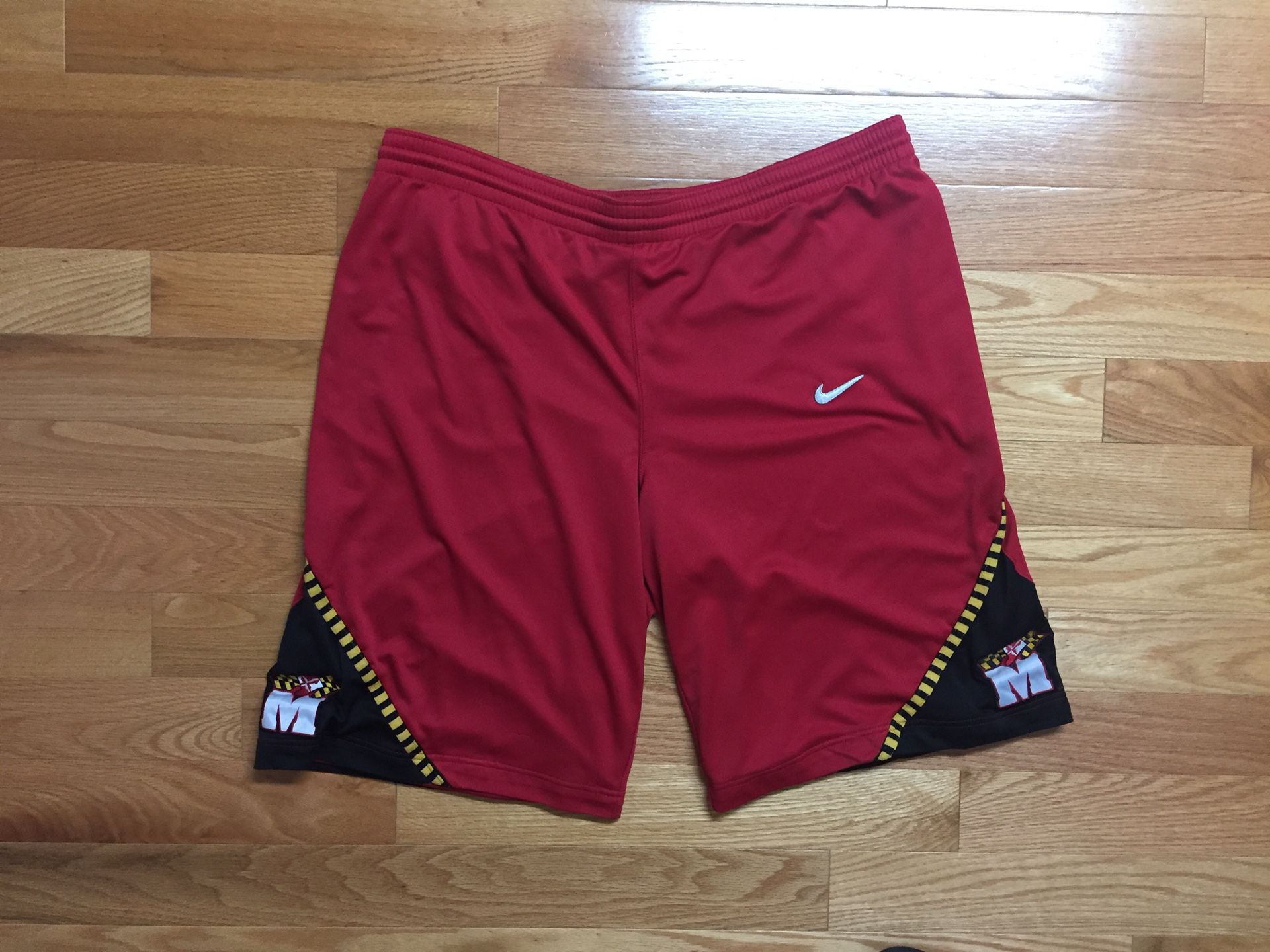 Nike Maryland Terrapins Authentic NCAA College Basketball Shorts