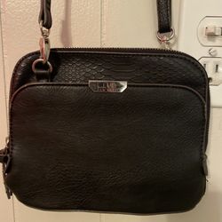 Nicole Miller, New York black crossbody bag