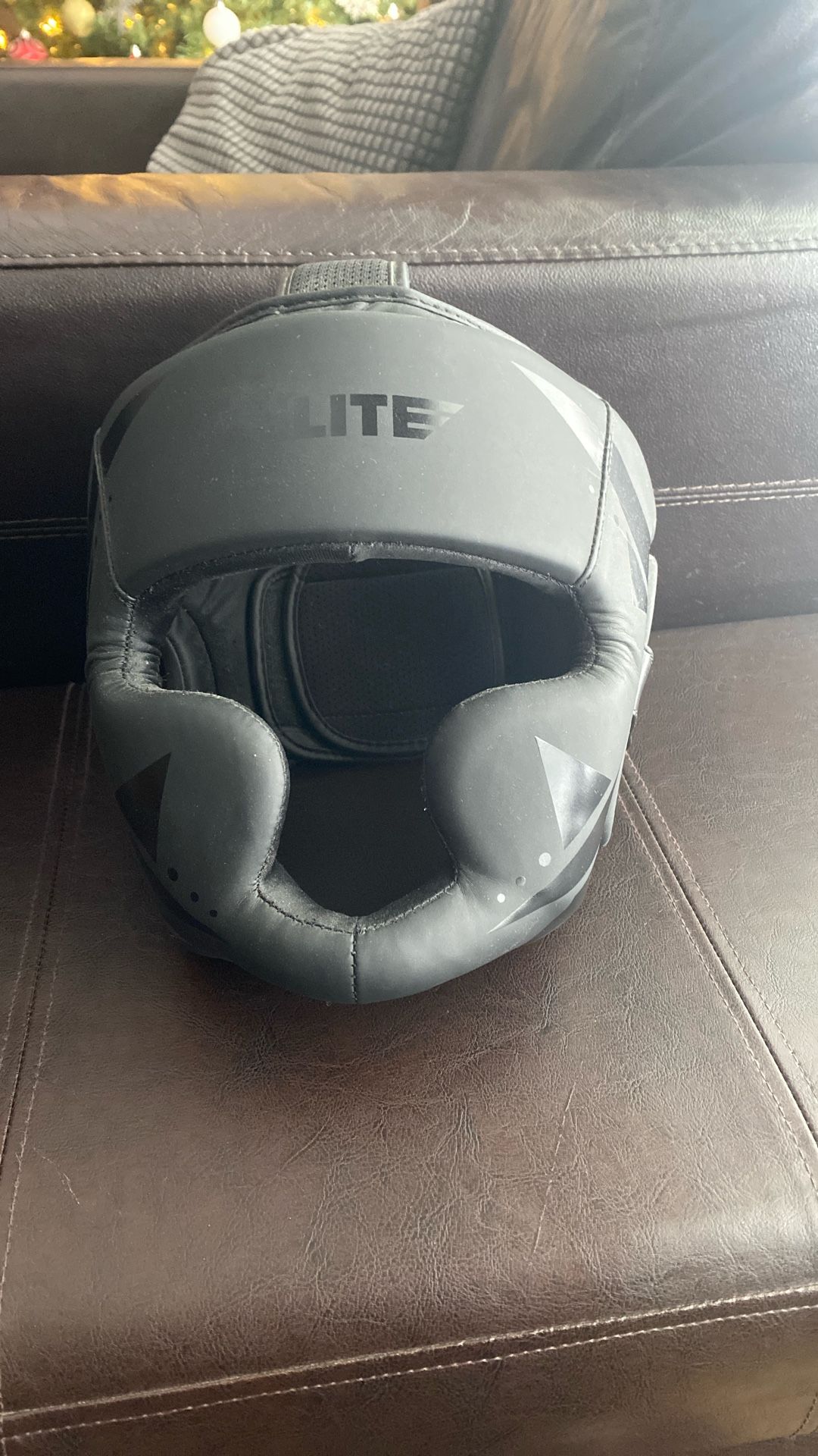 Elite Sports Boxing Headgear, Training Sparring Safety Head Guard for MMA