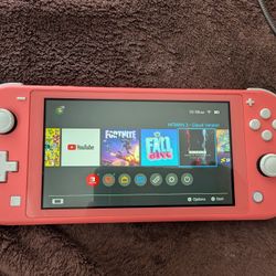 Coral Nintendo Switch Lite