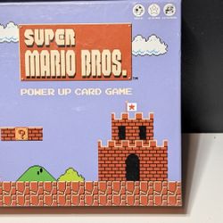Super Mario Bros Power Up Card Game - Classic Mushroom Kingdom Strategy

