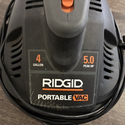 Ridgid Shop Vac