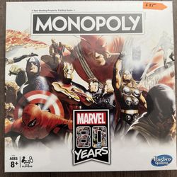 Marvel Monopoly Game Brand New