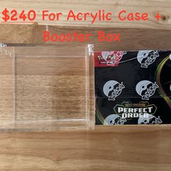 Pokemon Perfect Order Booster Box + Acrylic Case