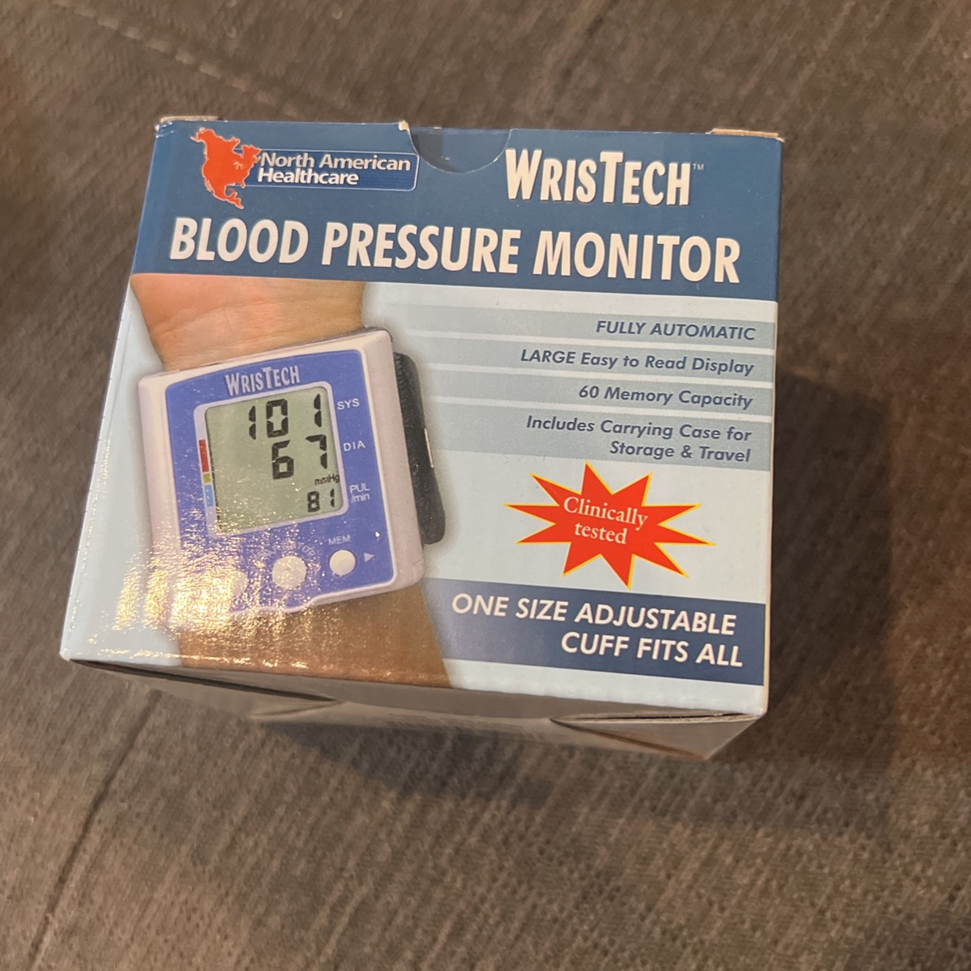 Wristech Blood Pressure Monitor