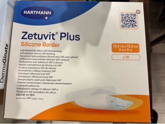Hartmann Zetuvit Plus Silicone Border Dressing