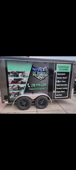 Mobile auto detailing business