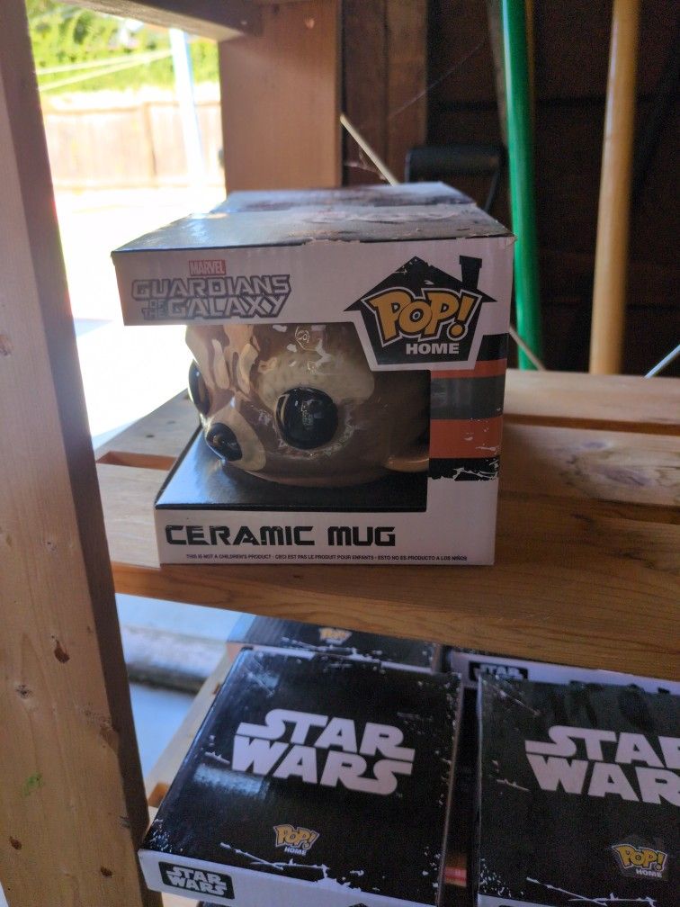 Guardians Of The Galaxy Rocket Racoon Funko Pop Mug
