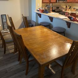 Table Chair And Leaf