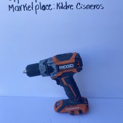 RIDGID 18-Volt Lithium-Ion Cordless Brushless 1/2 in. Compact Hammer Drill/Driver (Tool-Only)