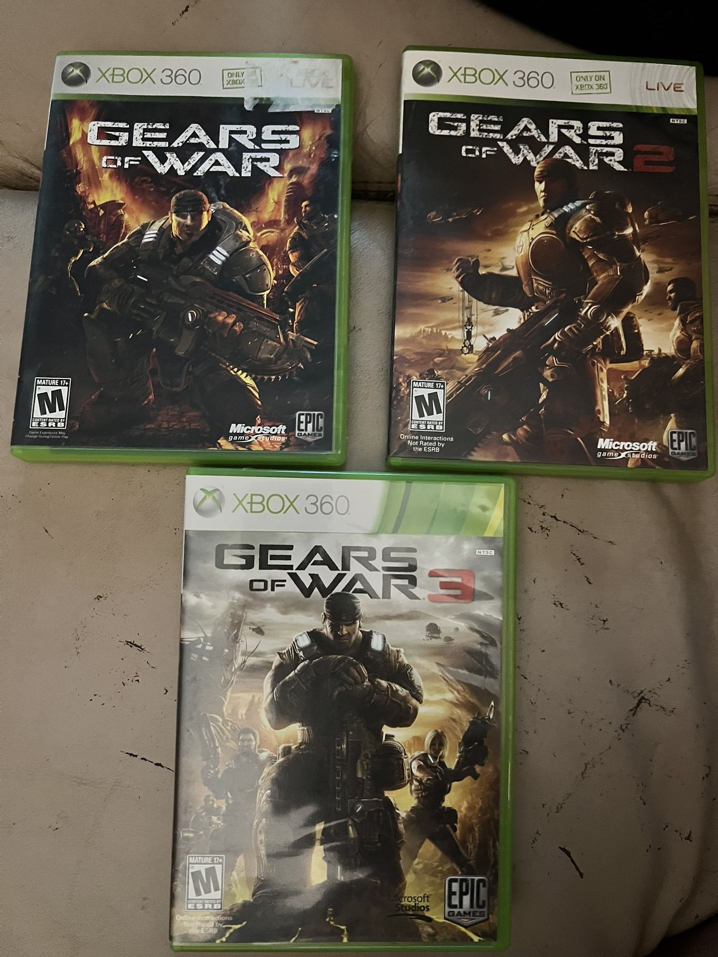 Gears Of War Series Xbox 360