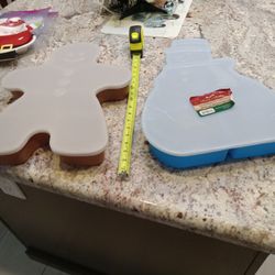  Cute Gingerbread man &  Snowman  Containers $10 Set