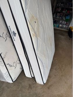 TWO FULL SIZE MATTRESSES