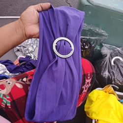 Purple Chair Cover