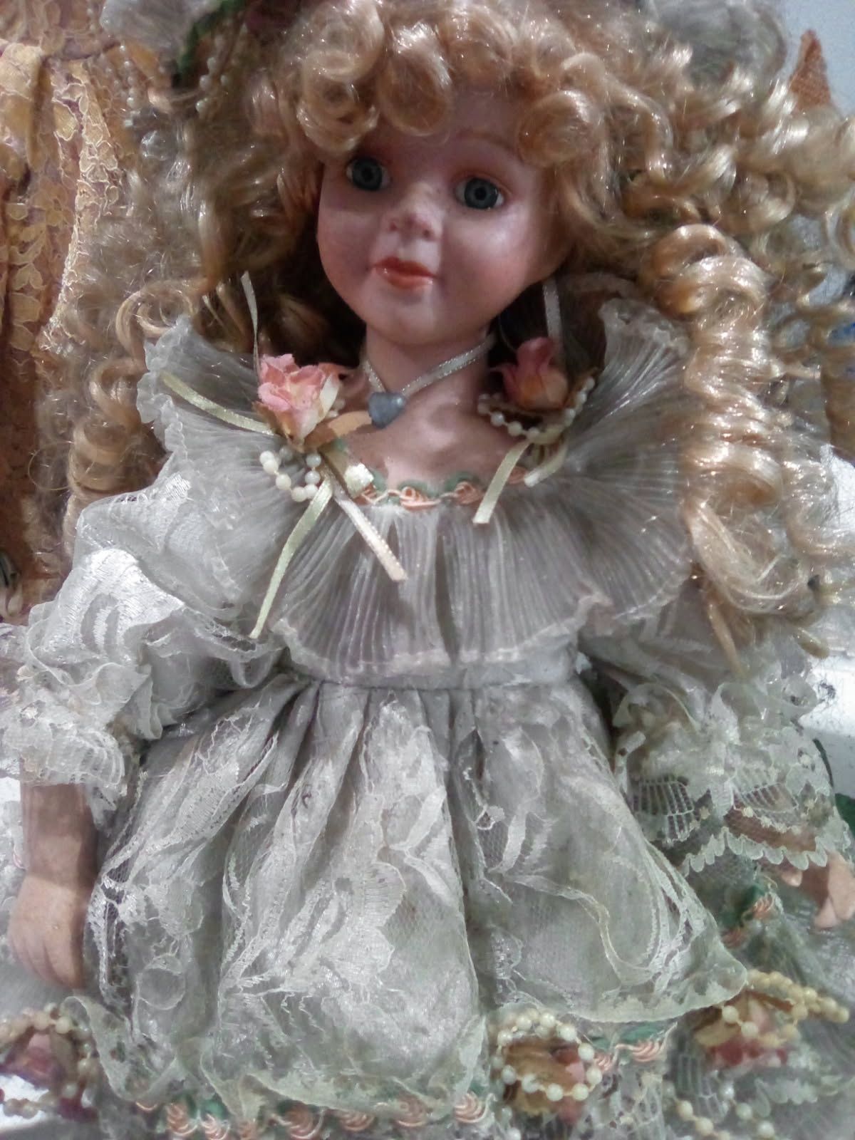 Vintage Porcelain Doll