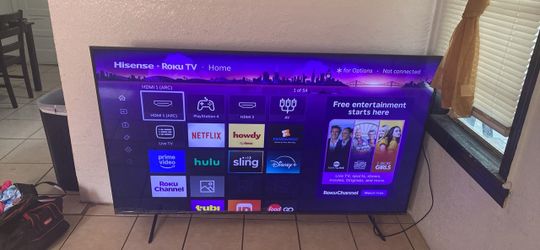 85 inch Hisense tv