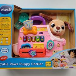 VTECH Cutie Paws Puppy Carrier 12 - 36 months Pink 