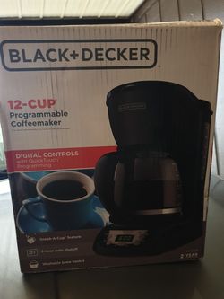 Coffee Maker - Black +Decker